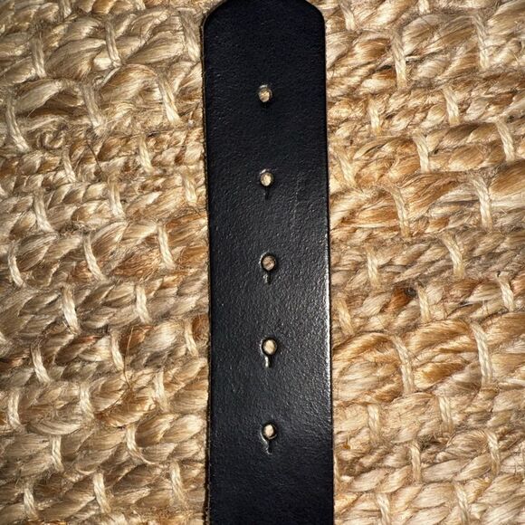 ANTONAZZI Firenze Italian Leather Belt M – Silver Floral Studded, Boho nwot main image 9